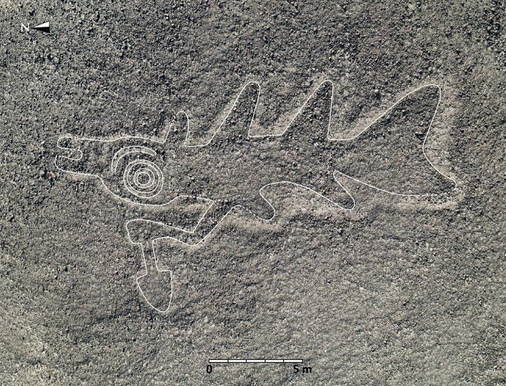 Japon araştırma ekibi, yapay zekayı kullanarak Nazca çizgilerinin yakınında 303 bilinmeyen jeoglif keşfetti