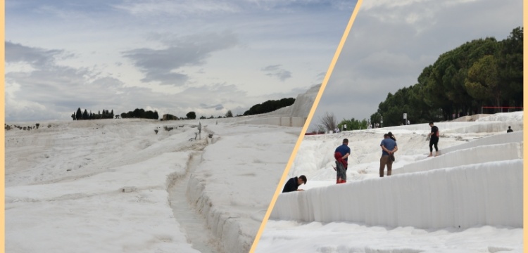 Pamukkale ve Hierapolis Antik Kenti'ni 25 yılda 37 milyon kişi ziyaret etti