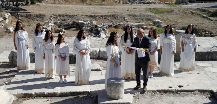 Stratonikeia Antik Kenti'nin anahtarı için 2 bin yıl sonra yeniden tören yapıldı