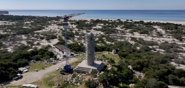 Patara Deniz Feneri yeniden ışık vermeye başlayacak